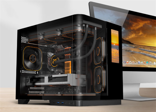 宏碁宙斯智幕AirL机箱首发299元：曲面海景房 配6.2寸大屏
