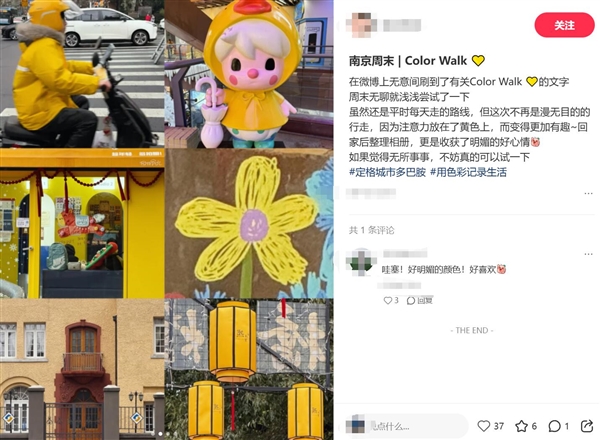 新型散步方式ColorWalk爆火！年轻人缓解焦虑的新选择