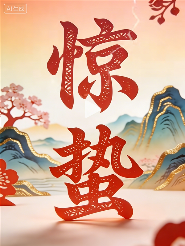 一雷惊蛰始 今天是二十四节气里最有气势的时节