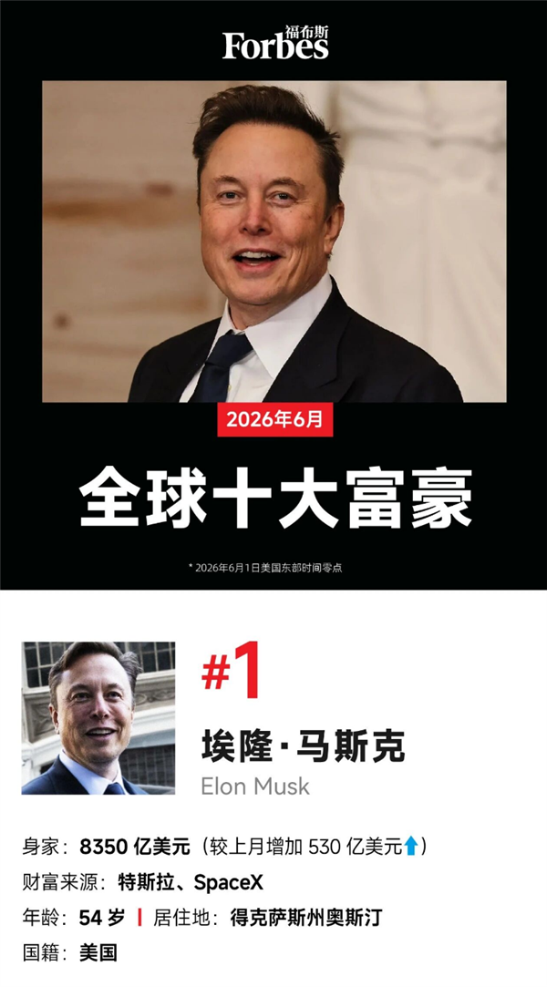 人类首个万亿富豪要诞生了!马斯克身家将破万亿 钞票垒起来能到太空